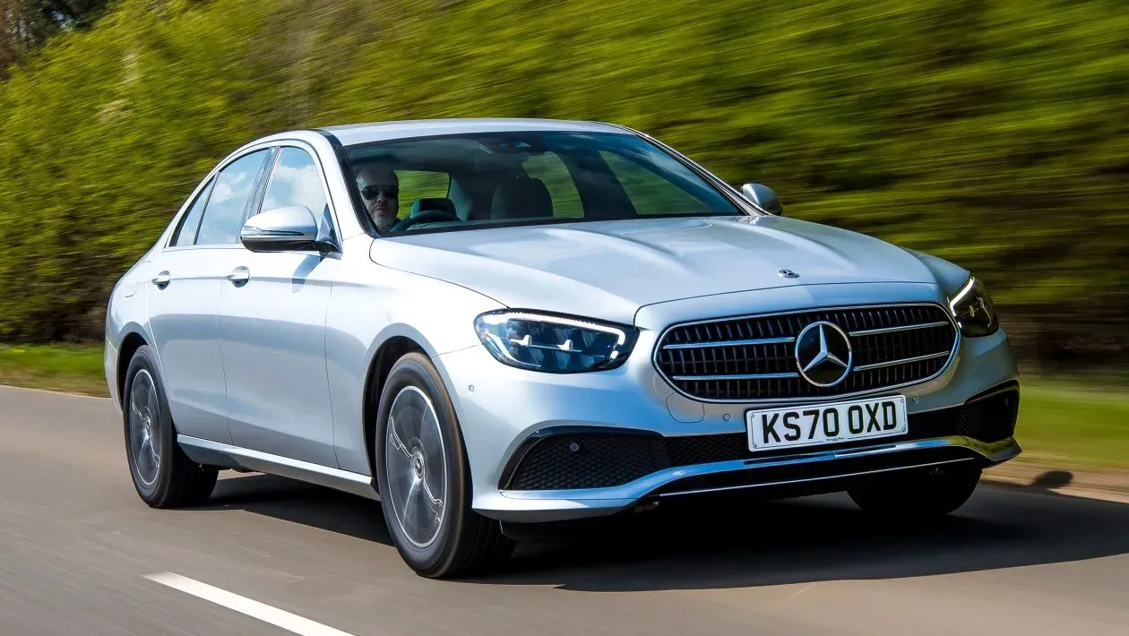 Travel in Style Mercedes E-Class taxi on the road near Stoke-on-Trent