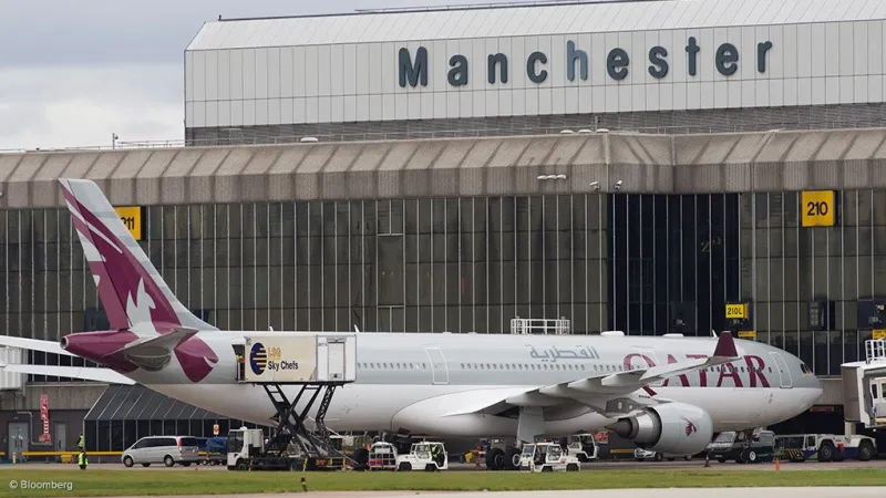 Manchester Airport terminal
